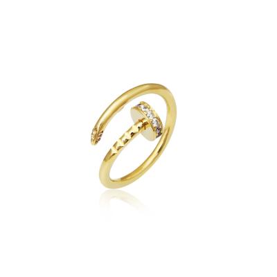 Bardo Gold Çivi Yüzük - 3,91 gr