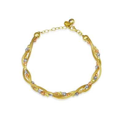 Bardo Gold İtalya Örme Bileklik - 8,6 gr